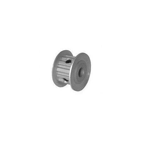 12XL037-3FA3, Timing Pulley, Aluminum, Clear Anodized